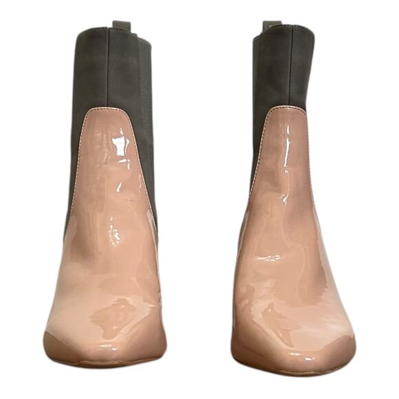 Coconuts by Matisse Chelsea Boot Women's Size 7 1/2 Mod Chunky Heel Colorblock - Picture 3 of 7